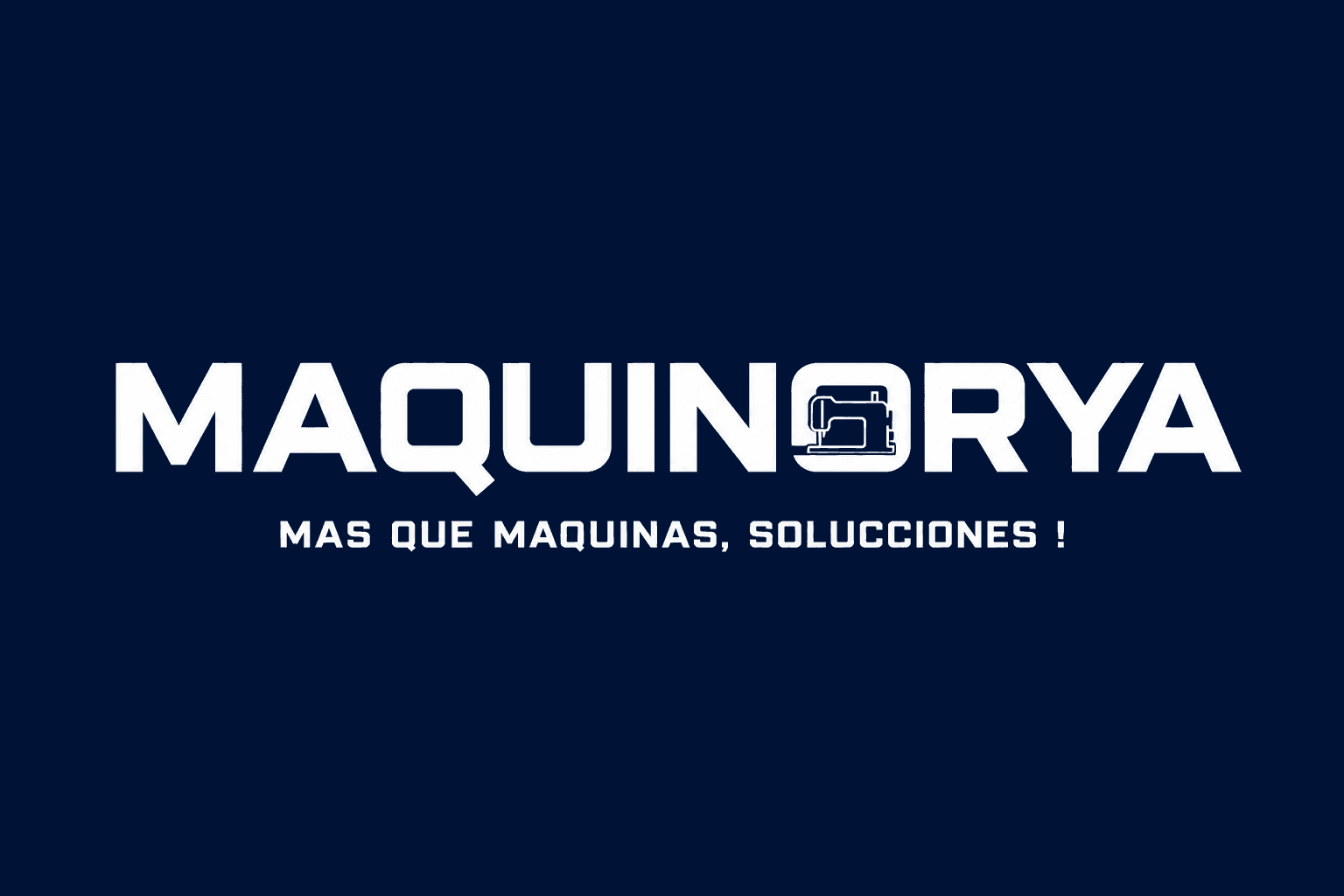 Maquinorya – Distribución de maquinaria industrial
