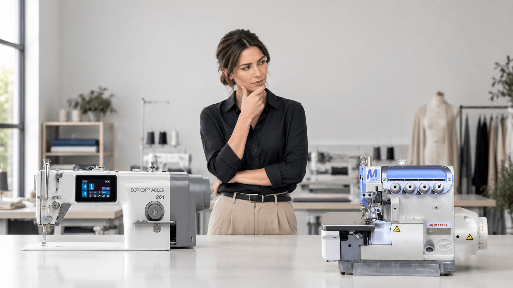 Asesoramiento a quien compra su primera máquina de coser industrial