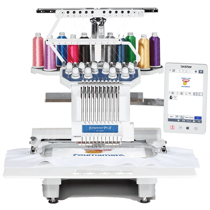 Bordadora Brother PR1055X de 10 agujas