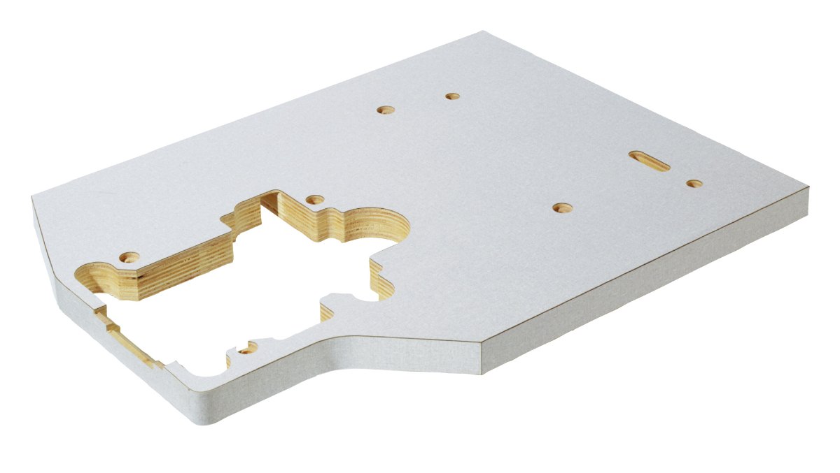 Tablero Carcano Egidio para bancada de columna para máquina de coser industrial