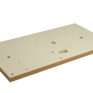 Tablero Carcano Egidio con borde ABS para máquina de coser industrial