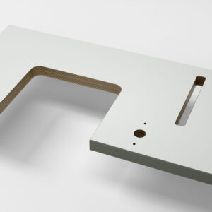 Tablero Kessler de forma especial para máquina de coser industrial