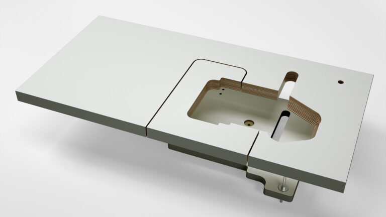 Tablero Kessler para máquina semihundida o hundida