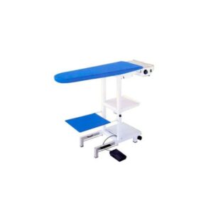 Mesa de planchado plegable Comel Comelux A con aspiración y plato calefactado