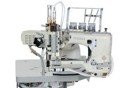Máquina Pegasus FV200 de cadeneta doble de brazo para costura solapada