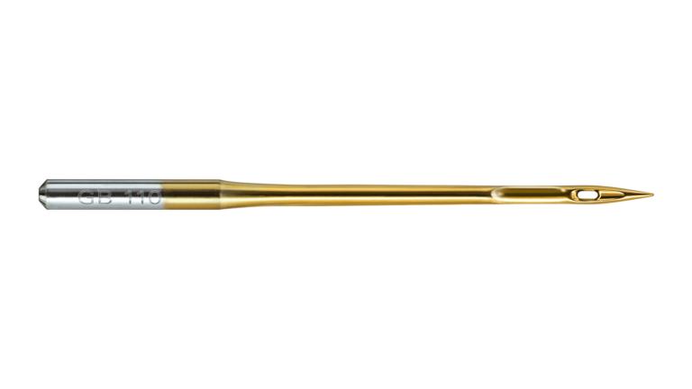 Aguja Groz-Beckert con recubrimiento GEBEDUR