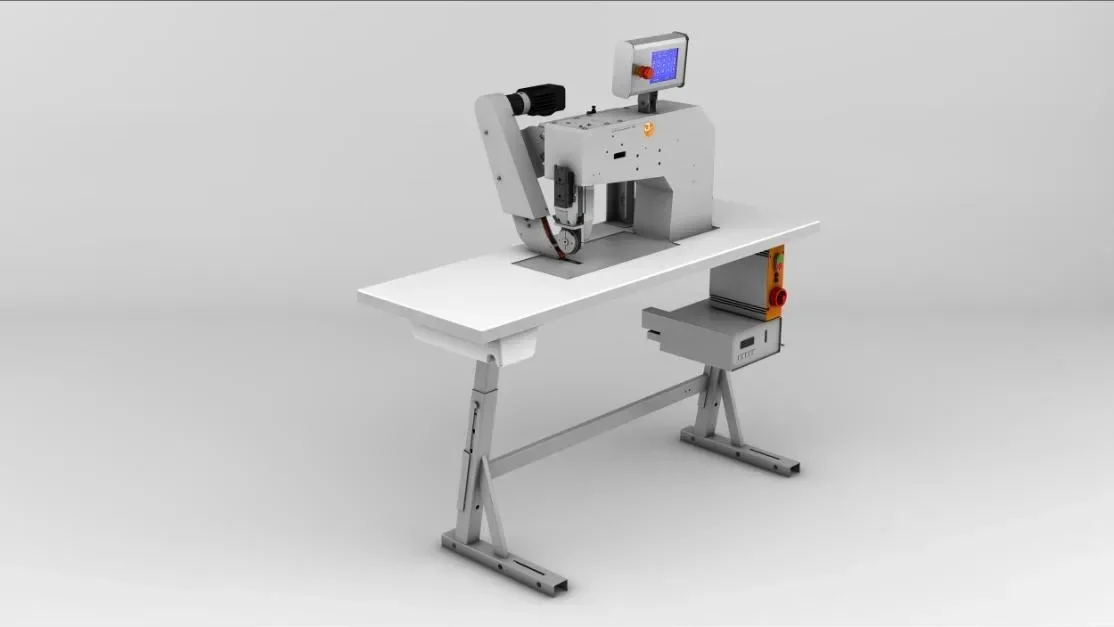 Jentschmann WeldsonicSolo — Mesa plana para corte o pegado continuo
