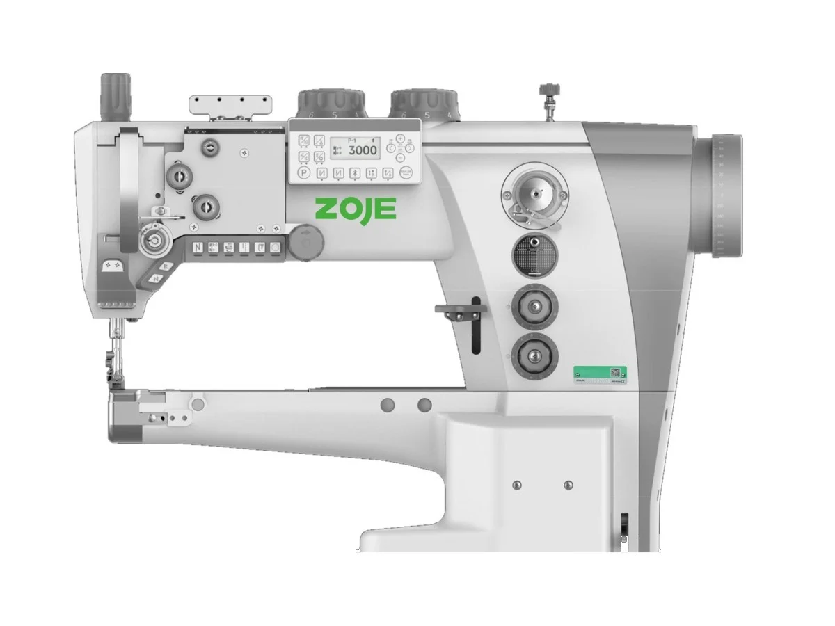 Zoje ZJ669, máquina de brazo cilíndrico libre de triple arrastre